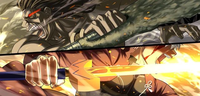 valor_phoenix's tweet photo. Till this day I Still wonder Why didn’t Archer project caliburn or even Excalibur to finish berserker off, (he’d die from using Excalibur but it’d at least get him a mutual kill )🤔😭#emiyashirou #Fateseries #FateStayNight #FateHollowAtaraxia #Typemoon #Fgo #FateGrandOrder https://t.co/87aUO32B6K