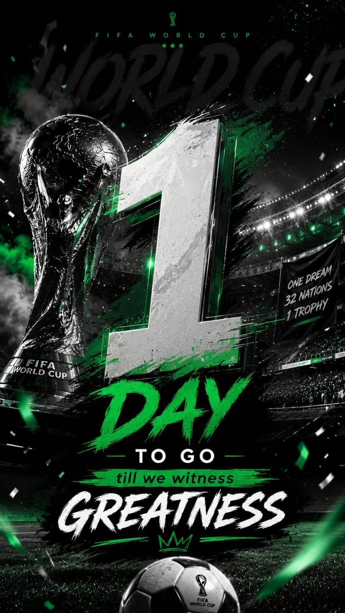 Mangwecha's tweet photo. One Day to go for World Cup. Drop your score prediction for Mexico Vs south Africa game.

Two lucky Winners will get K5,000 stake. 

Kunganiso uku👇
https://t.co/kVFum21rLY https://t.co/dpVCYDG1il