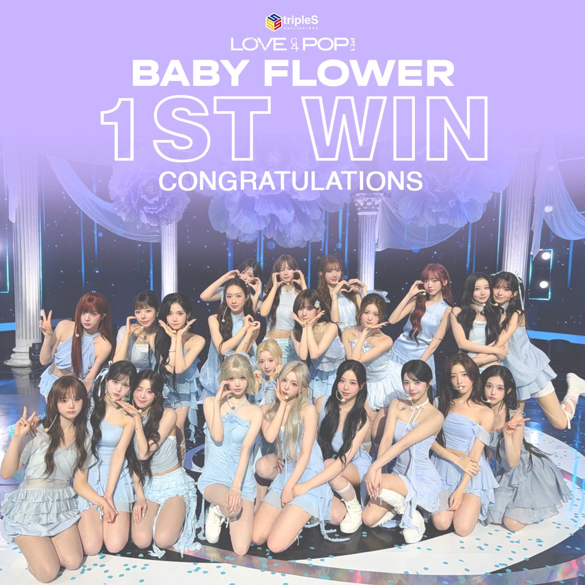 triplesphofcl's tweet photo. Cheers to @triplescosmos  🥂 as they claimed their 1st win on Show Champion today. Congratulations!! 🥳🎉

#tripleS #트리플에스 #トリプルS https://t.co/WWo7WQ7X16