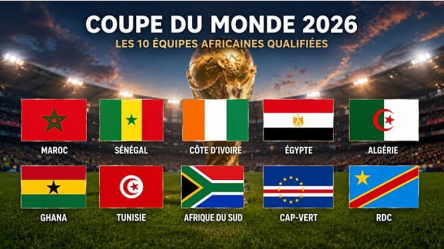 O_duNiger's tweet photo. #Mondial2026 : les 10 équipes africaines qualifiées à la loupe https://t.co/R8TFzfkpp4
