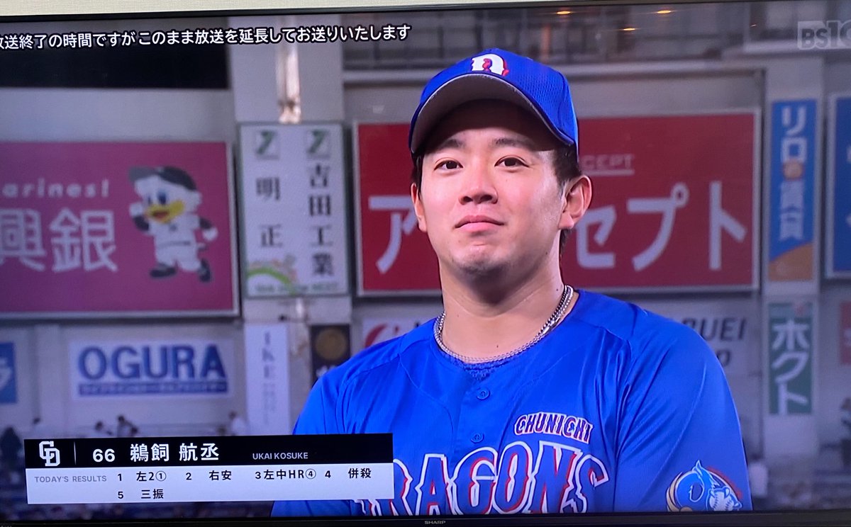 love09190824's tweet photo. どらほー😃
櫻井、2勝目🎶
鵜飼が、5打数3安打5打点と大活躍🥰
これで、連敗は止まりました笑
明日夢斗が勝ってくれたら、借金も減りますから笑
今日は、勝てて良かった❣️ https://t.co/z7iidc8wCr