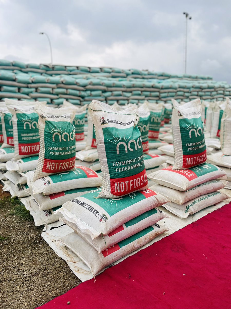 Arewa__Pulse's tweet photo. GOOD NEWS: TINUBU'S AGRICULTURAL REVOLUTION TAKES OFF: Massive Farm Support Programme Launches in 7 States and FCT ❤️🇳🇬

President Bola Tinubu's food security agenda is gaining momentum as @nadfng rolls out the Renewed Hope Farm Input Support Programme (FISP)

#RenewedHopeFISP https://t.co/kbgTVTMH3k