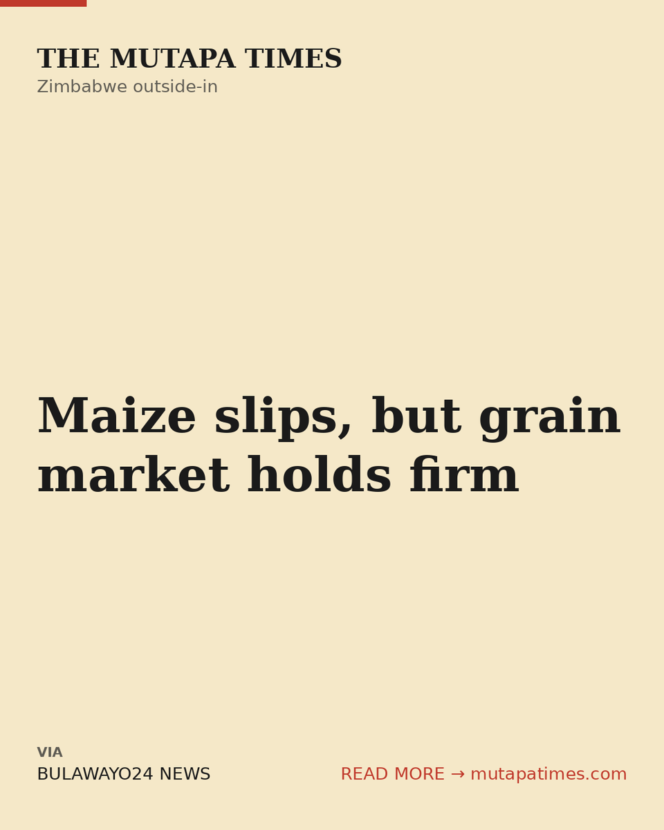 mutapatimes's tweet photo. Commodity prices on the Zimbabwe Mercantile Exchange (ZMX) remained firm during the week ending June 6, supported by strong buyer demand and constrained local supplies across key agricultural commodit... #Zimbabwe #Busi... https://t.co/SbSiSjlzqe https://t.co/yasNXmXZwl