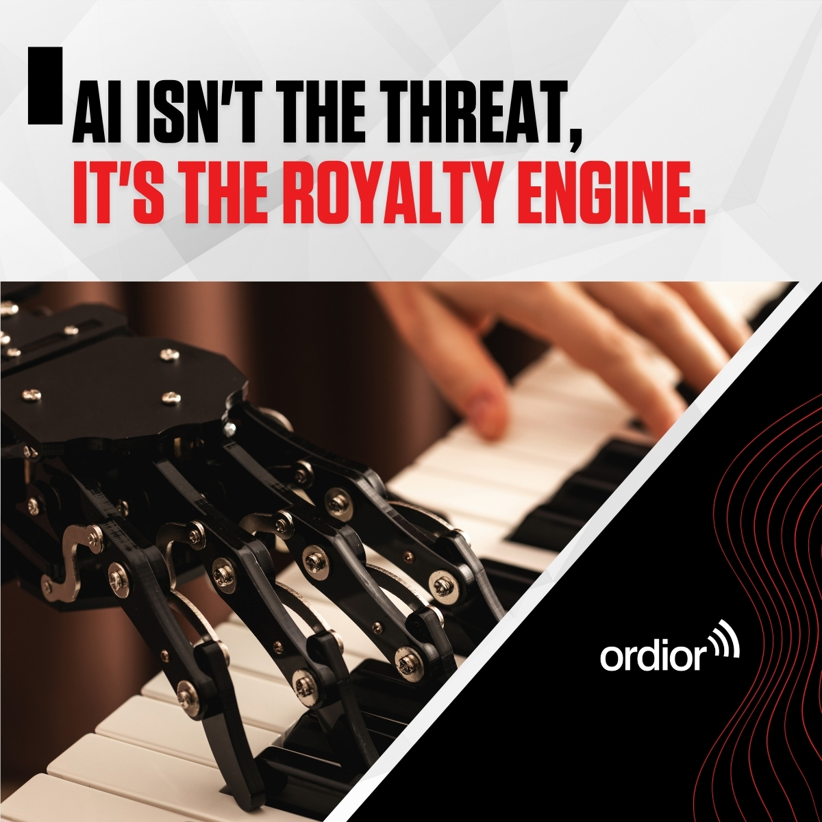 OrdiorDigital's tweet photo. AI is reshaping the music industry — and opening new doors for songwriters to keep their music alive through AI-generated covers and fresh revenue opportunities. 🎶🤖
Learn more:
https://t.co/FqUpTPFFKE
#AIMusic #MusicIndustry #SongwriterLife #MusicRoyalties #Ordior #FutureOfMusic #DigitalRevenue