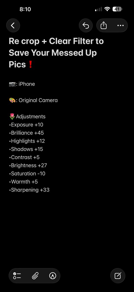 onetruechap's tweet photo. THIS IPHONE EDIT WILL SAVE YOUR MESSED UP PICTURES ‼️

save and thank me later. https://t.co/LrfvwecTTh