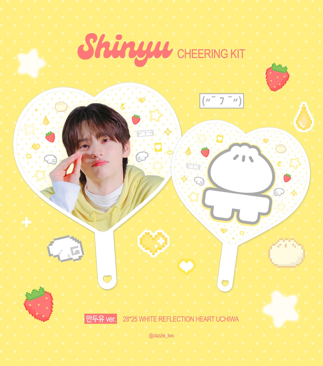 dazzle_tws's tweet photo. ε♡з
𝟮𝟬𝟮𝟲 𝗧𝗪𝗦 𝗧𝗢𝗨𝗥 𝟮𝟰/𝟳:𝗙𝗢𝗥:𝗬𝗢𝗨
𝖼𝗁𝖾𝖾𝗋𝗂𝗇𝗀 𝗄𝗂𝗍 𝖿𝗈𝗋 𝙎𝙃𝙄𝙉𝙔𝙐

© dazzle_tws

* 6/10 - 6/20
* 국내배송/현장수령
🔗https://t.co/IixIQFWcjE

𖤐 RT 추첨 두분께 타올슬로건 or 우치와를 드립니다
#신유 #SHINYU #투어스 #TWS https://t.co/4S0vqJRM6D