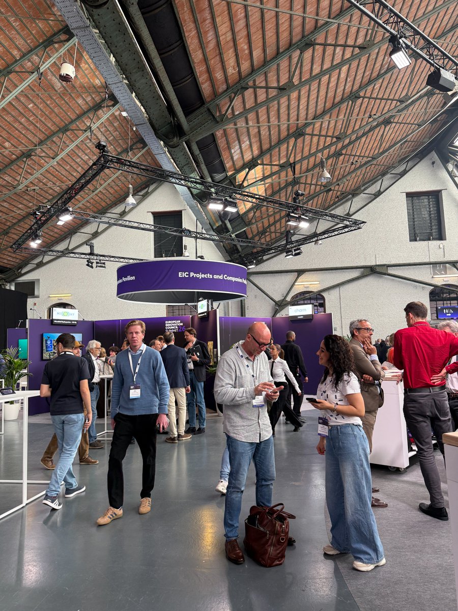 InnoNext_EU's tweet photo. 🇪🇺 InnoNext WAS at the #EICSummit2026 in Brussels! 
Two days of networking and collaboration with Europe's leading innovators, researchers, start-ups and investors.
We are proud to contribute to an ecosystem that connects talent with opportunities.

#InnoNext #EICSummit https://t.co/a5xryfVfZZ