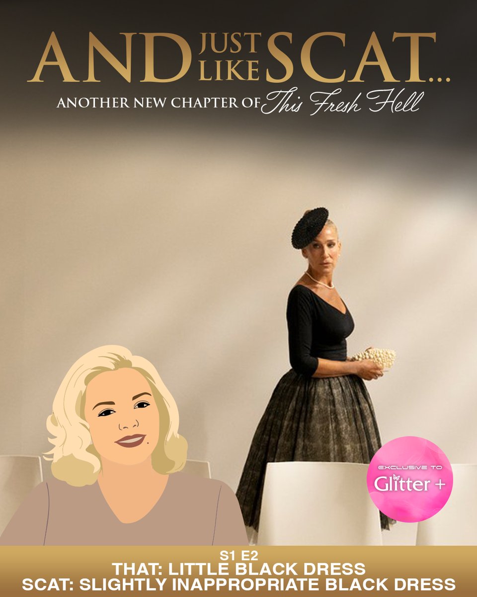 GlitterPlus_'s tweet photo. Posh and Fab revise the original episode of And Just Like That featuring Big's funeral, where Samantha cockblocks florists and tries to hint how much she hates Carrie's podcast.

And Just Like Scat Ep 2 is out now!

#sexandthecity #satc #andjustlikethat #comedy #podcast https://t.co/oLwLnyS0Q3