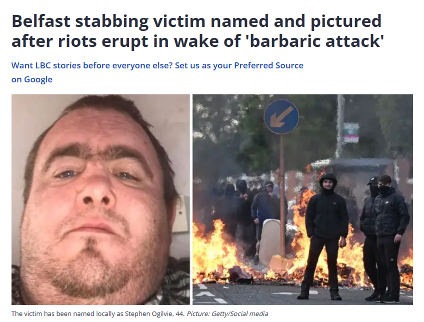 SanderSassen's tweet photo. Stephen Ogilvie hielp zijn Soedanese buren verhuizen en werd vervolgens bijna onthoofd. Hij is het symbool van de naïeve westerling die denkt dat iedereen dezelfde waarden en moraal deelt. Zijn suïcidale empathie had hem bijna het leven gekost.

Bron: https://t.co/g8p4q5AwH2 https://t.co/8eOaeDwxUm