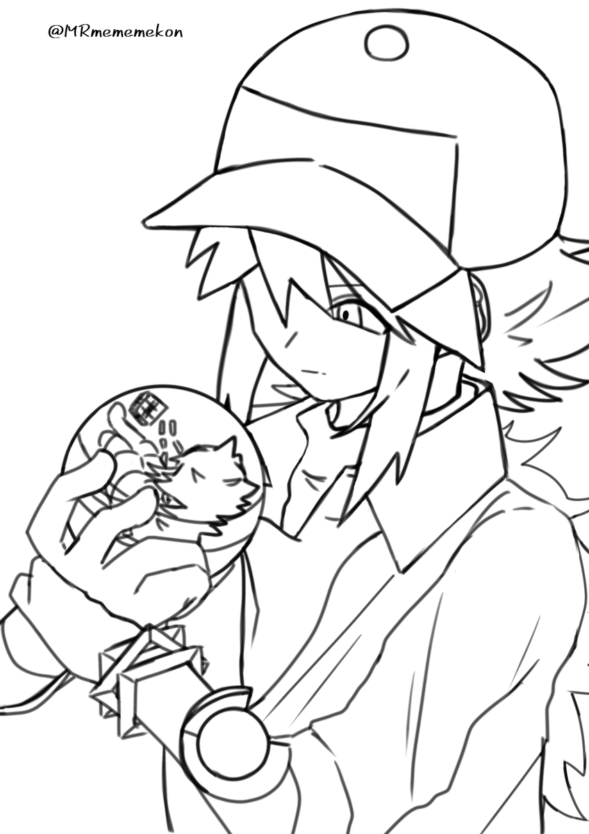MRmememekon's tweet photo. #線画を晒すと誰かが色を塗ってくれるかもしれない
良ければ！！好きな様に塗ってください！！！ https://t.co/W4AHZ5S0Wn