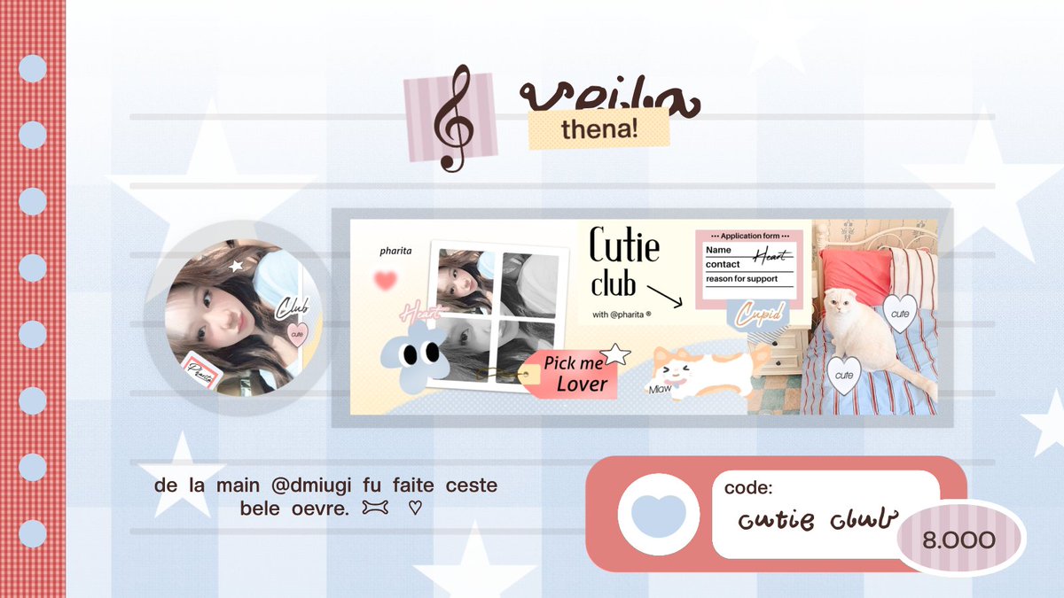 peitunia's tweet photo. holaaa!  aku  ada  layout  gg  harga  start  https://t.co/0sq77FBVPc  sajaaa,  ada  triples  xinyu  &amp;  joobin,  h2h  yuhaa  &amp;  stella,  baemon  pharita!  semua  bisa  retext  yaaw ♡____♡  sekroll  buat  liat  layout  berikutnya  yuk!  (   #bealanja      ) https://t.co/XVKEjd2uIZ