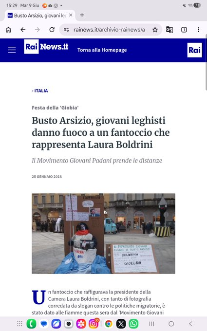 Thepen70's tweet photo. @GuidoCrosetto @matteosalvinimi Mi mostra dove ha espresso solidarietà in questo caso?
Lei, Meloni, Salvini e compagnia cantante?
Ah, non l'ha espressa?
E quando Salvini è andato sotto casa della Fornero dicendo che gli "prudevano" le mani?
Nemmeno li? https://t.co/lJbv6cl176