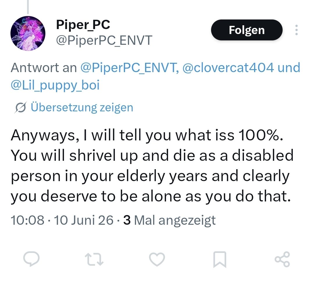 clovercat404's tweet photo. After I suggested that consent to sex is consent to pregnancy. These people are irresponsible mentally ill children https://t.co/5UqVSlnjF6
