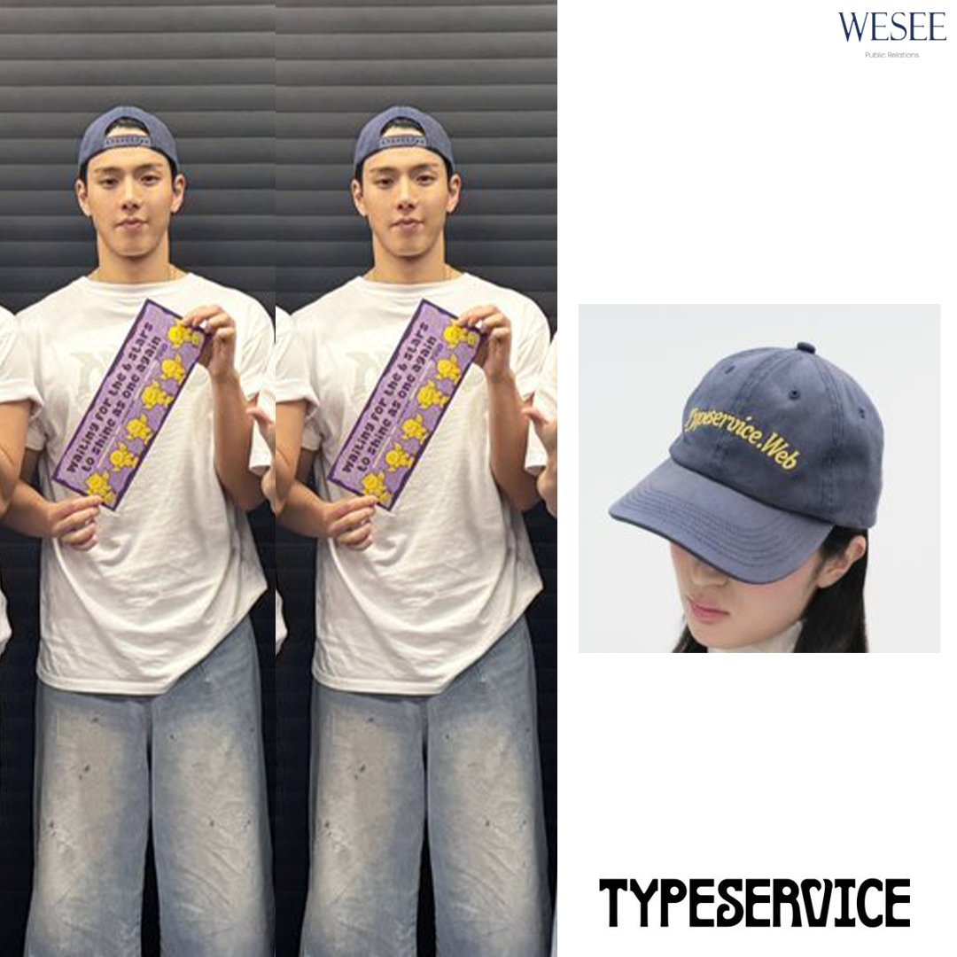 celeb_wish_list's tweet photo. ❏ WHO : #MONSTAX #몬스타엑스 #셔누
❏ WHERE : 2026 MONSTA X WORLD TOUR [THE X NEXUS] IN MEXICO CITY
❏ BRAND : #TYPESERVICE #타입서비스
❏ ITEM : Washed Web Cap [Navy]
❏ 출처 : 팬인스타그램 _kxllmx, fixonkitty https://t.co/AgSamUMvbq