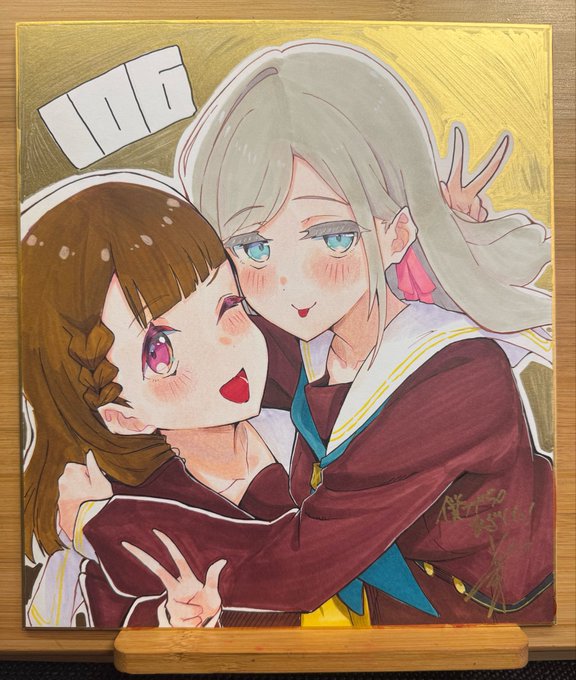 セラすずの色紙出来ました✌️

僕ラブ50に持っていきます 
