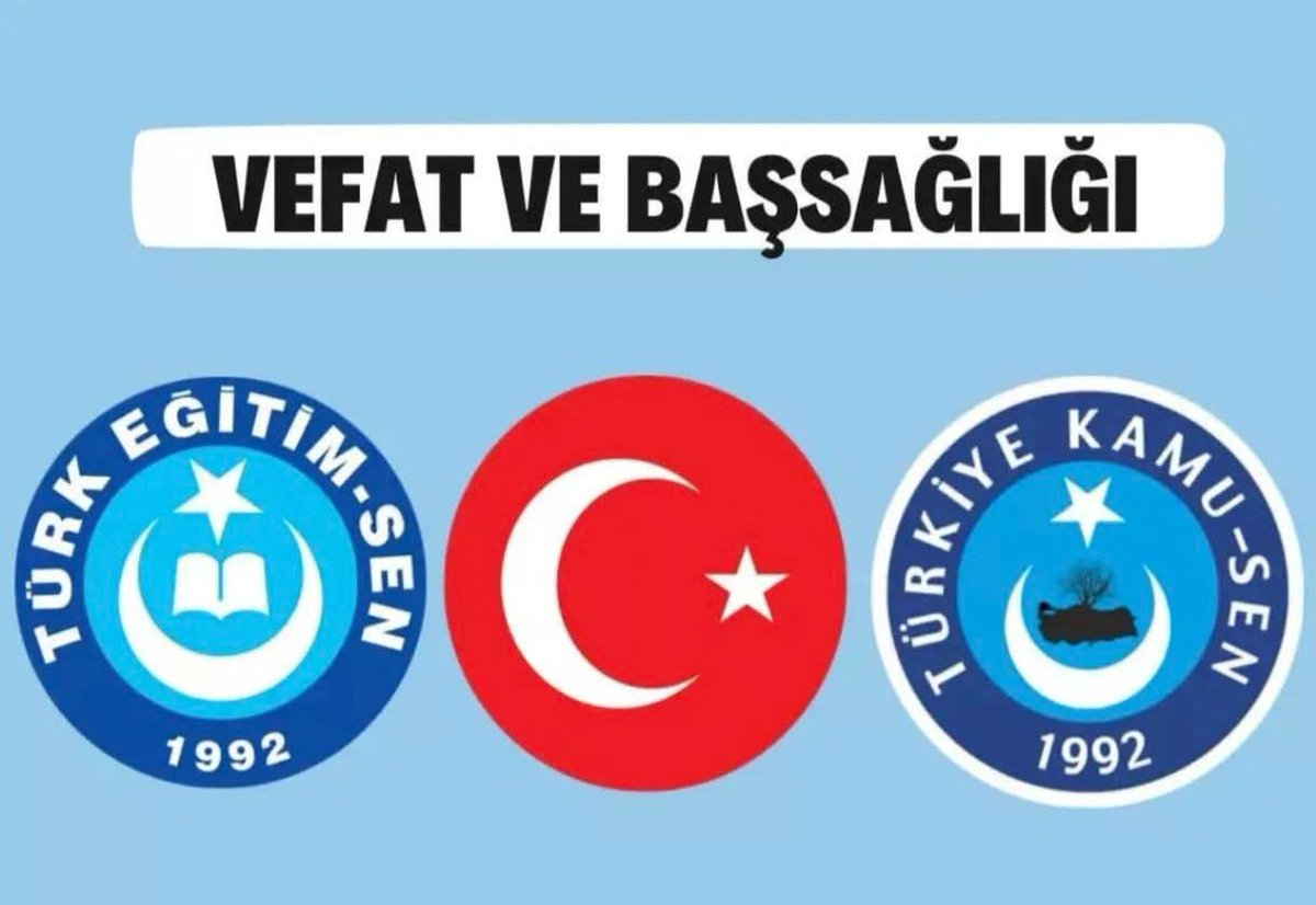 MesutUregen's tweet photo. Kızıltepe Mehmet Doğru İlkokulu müdür yardımcısı üyemiz Hamdullah ERTAŞ' in vefatını büyük bir üzüntüyle öğrenmiş bulunuyoruz.
Ailesinin, sevenlerinin ve eğitim camiamızın başı sağolsun.
Allah rahmet eylesin mekanı cennet olsun inşallah.
@kiziltepetes06 
@SAKIRAYDGN47 https://t.co/sQW6kZNASE