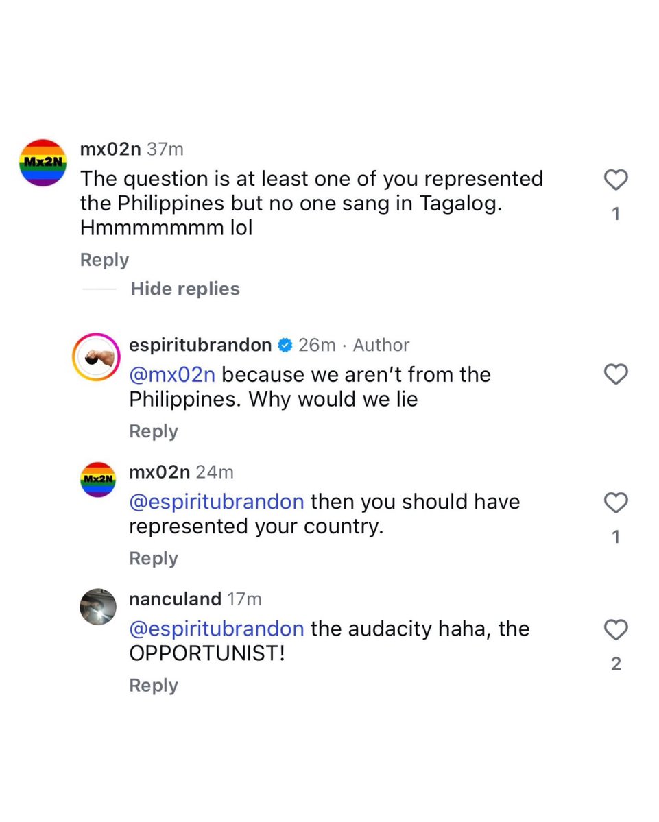 theAJdeleon's tweet photo. Kapal ng mukha netong Brandon Espiritu na to, oportunista naman!!! https://t.co/GBAbnxNnc9