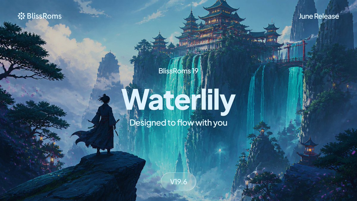Bliss_ROMs's tweet photo. We are glad to announce the release of Bliss 19.6 with June SP.
Blog: https://t.co/QO3IJLLvZ9
Apply for official maintainance: https://t.co/MO94aXRtu2
#waterlily #StayBlissful #Android https://t.co/HYIIoLXj9Y