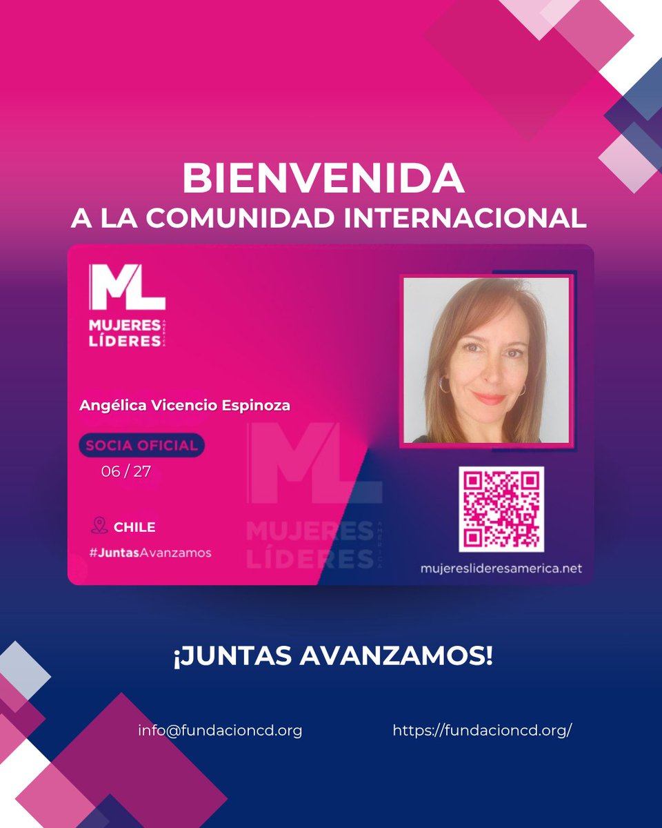 fundacioncd's tweet photo. Desde hace seis años brinda apoyo, charlas y mentorías a mujeres que buscan impulsar sus proyectos mientras sostienen a sus familias. Gracias Angélica por tener presente la misión es entregarles herramientas, confianza y motivación para que crean en su potencial

#JuntasAvanzamos https://t.co/IdQwAwk189