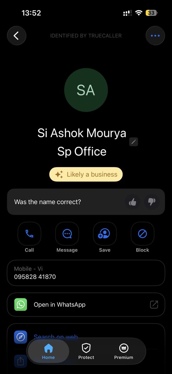 lawfullyyours__'s tweet photo. This person is threatening and abusing me on the call and asking for the payment. He is claiming himself SI CIVIL LINES POLICE STATION LUCKNOW.
@Uppolice @dgpup @lkopolice @agrapolice https://t.co/vEctsyjcPz