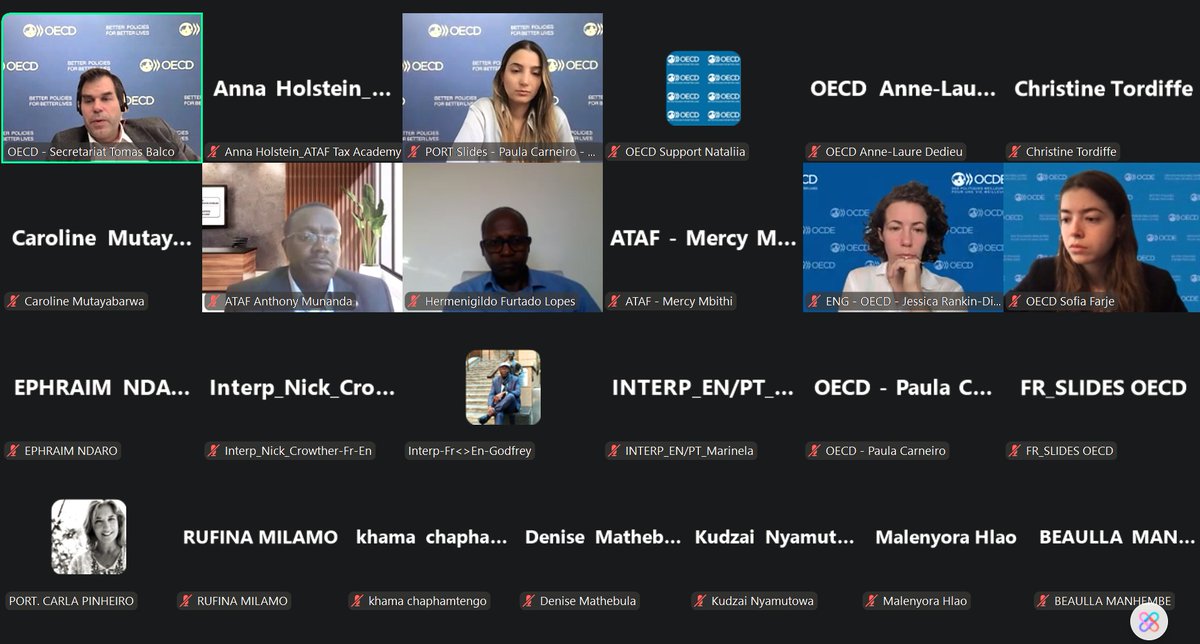 ATAFtax's tweet photo. The OECD Global Relations Programme (GRP) and ATAF have officially launched the 2026 OECD–ATAF Blended Learning Programme on Transfer Pricing with a virtual workshop taking place from 9–12 June 2026.

The workshop brings together tax officials from across Africa to strengthen practical transfer pricing skills through interactive discussions, peer learning, and real-world case studies. 

Participants will explore key Base Erosion and Profit Shifting (BEPS) risks, address common transfer pricing challenges faced by tax administrations, and share experiences on effective audit approaches and compliance strategies.