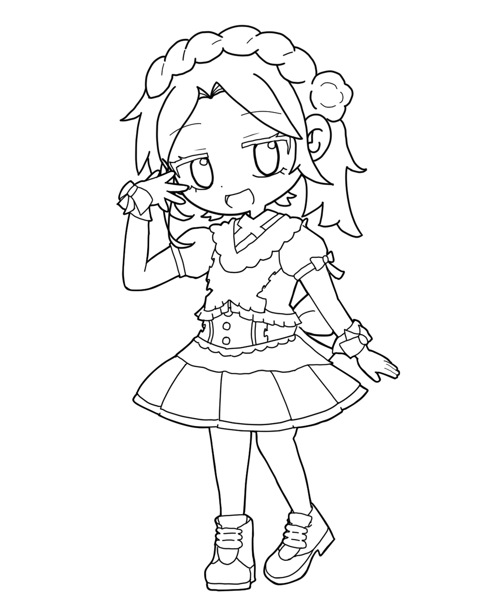 neruneru6453's tweet photo. やっと線画にできた！描いてる途中に色々と変更はしたけど、やっぱり靴が思い通りにならぬ... https://t.co/RNubOBLrBf