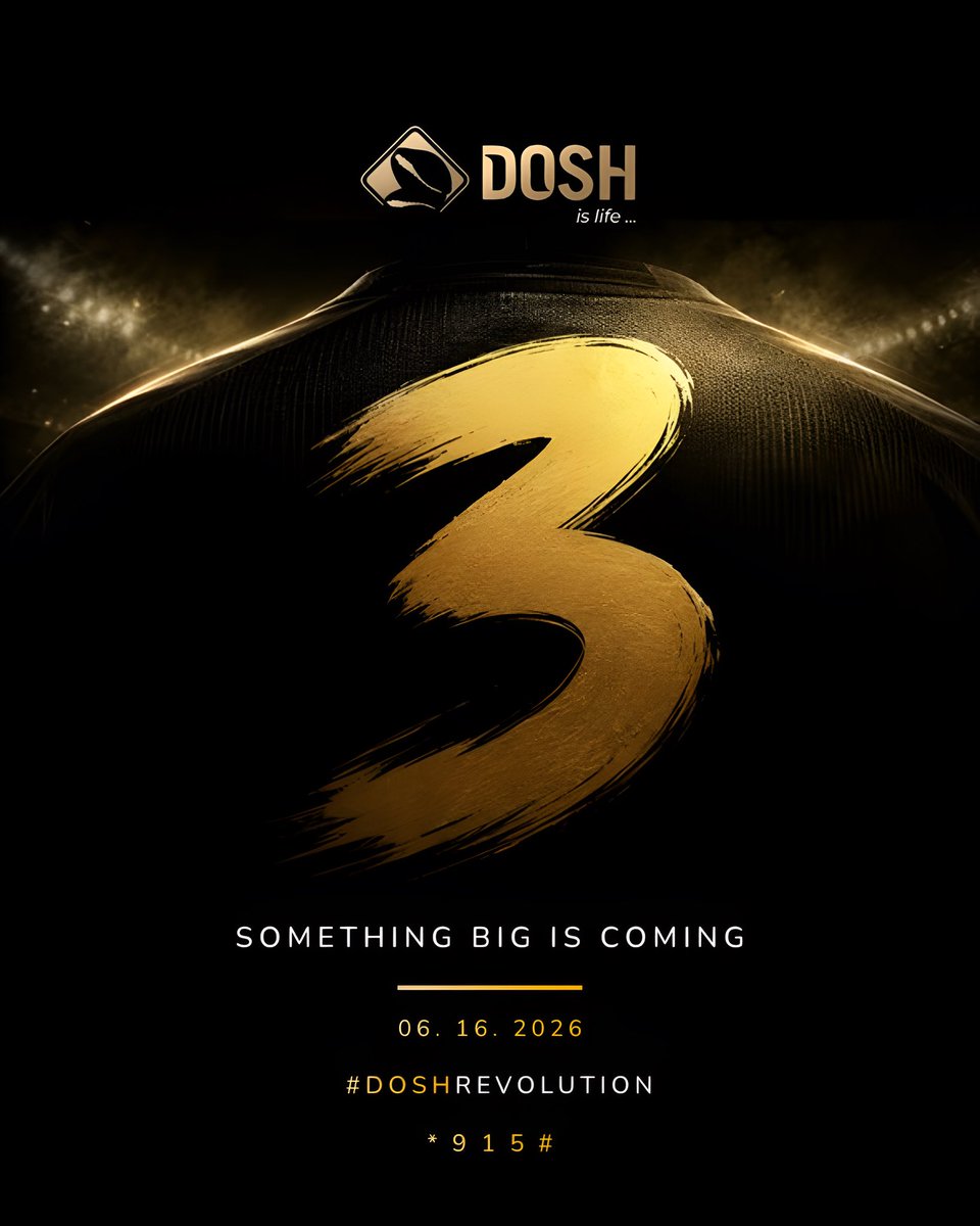 Dosh_Revolution's tweet photo. Something big is coming. 
The Black Stars are ready.
Are YOU ready?

Watch this space.

Join the DOSH Revolution today!
Download the MTN MoMo App and Sign-up or dial *915# today. 

#DOSHisLife
#BlackStars
#WorldCup2026 
#DOSHHealthInsurance https://t.co/KyZX89ri2z