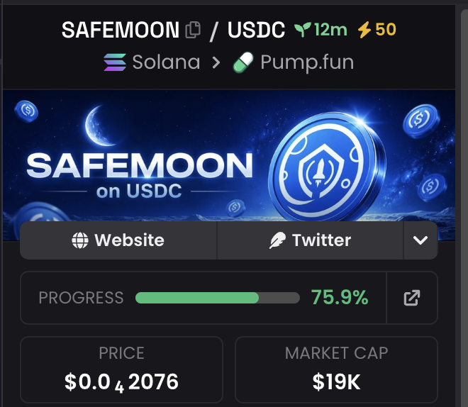 SAFEMOON USDC tweet media