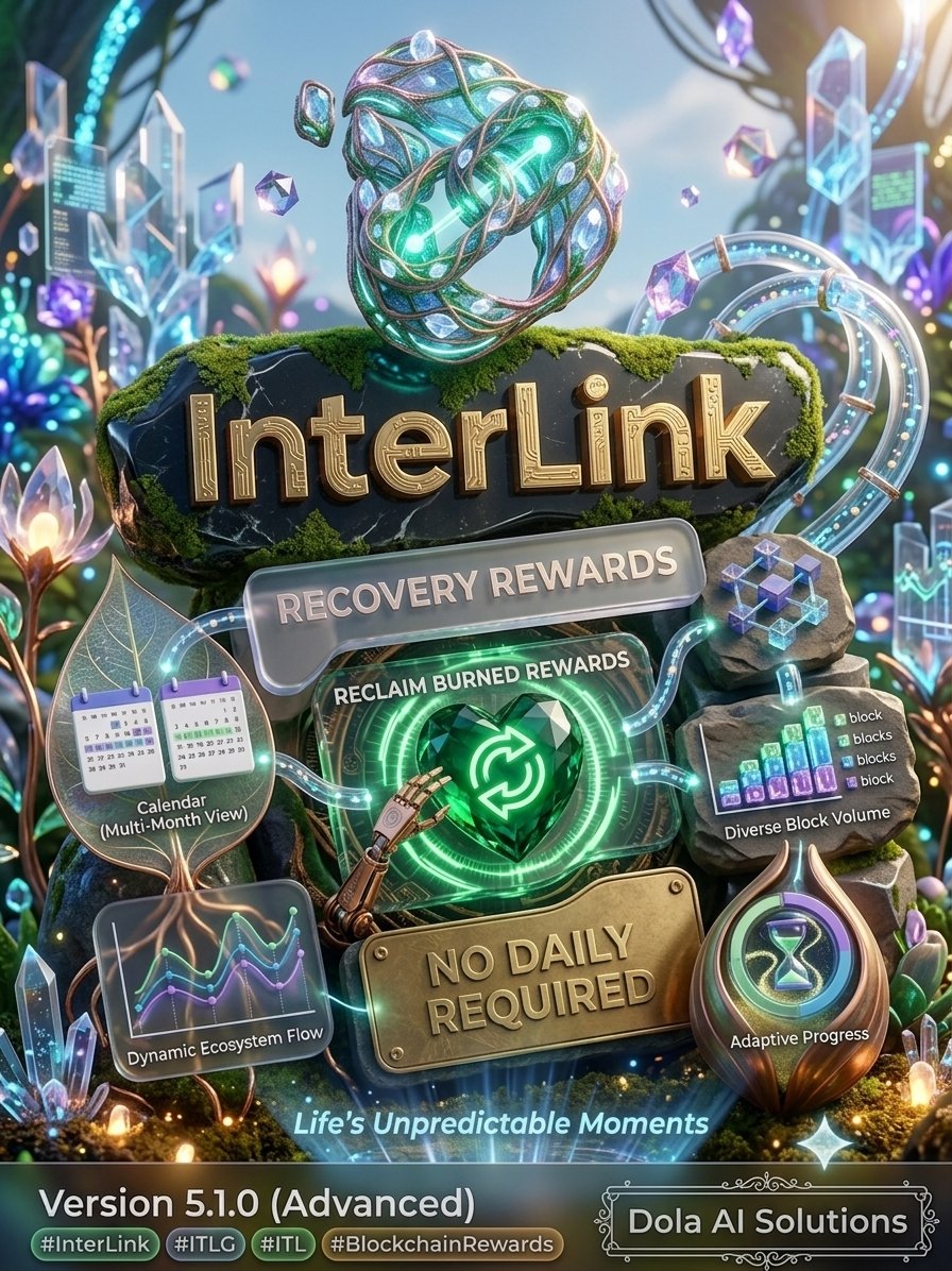 ABDULMA6079781's tweet photo. Break free from limits with InterLink 5.0.3. 🌍🔥
We’ve overhauled the experience to bring you a smoother interface, easier recovery, and mining that works around your life—not the other way around.
Take control today. ⚡✨
#InterLink #ITL #CryptoEvolution https://t.co/PzG2OF1f84