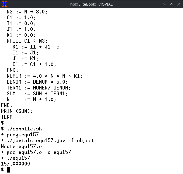 RAnForr784's tweet photo. @diegorattaggi Hi.Thanks for the equation. Proven, using JOVIAL. :) https://t.co/1KurxIUfwq