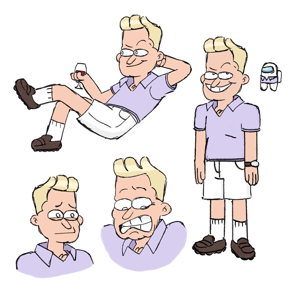 benjibxrt's tweet photo. AMONG US | Here are some designs I came up with based off of the new among us series Brown hair or blue? I’m going to do every character first I’m starting with white. #amongusfanart #amongus #characterdesign #art https://t.co/G4wmxhd3Nn