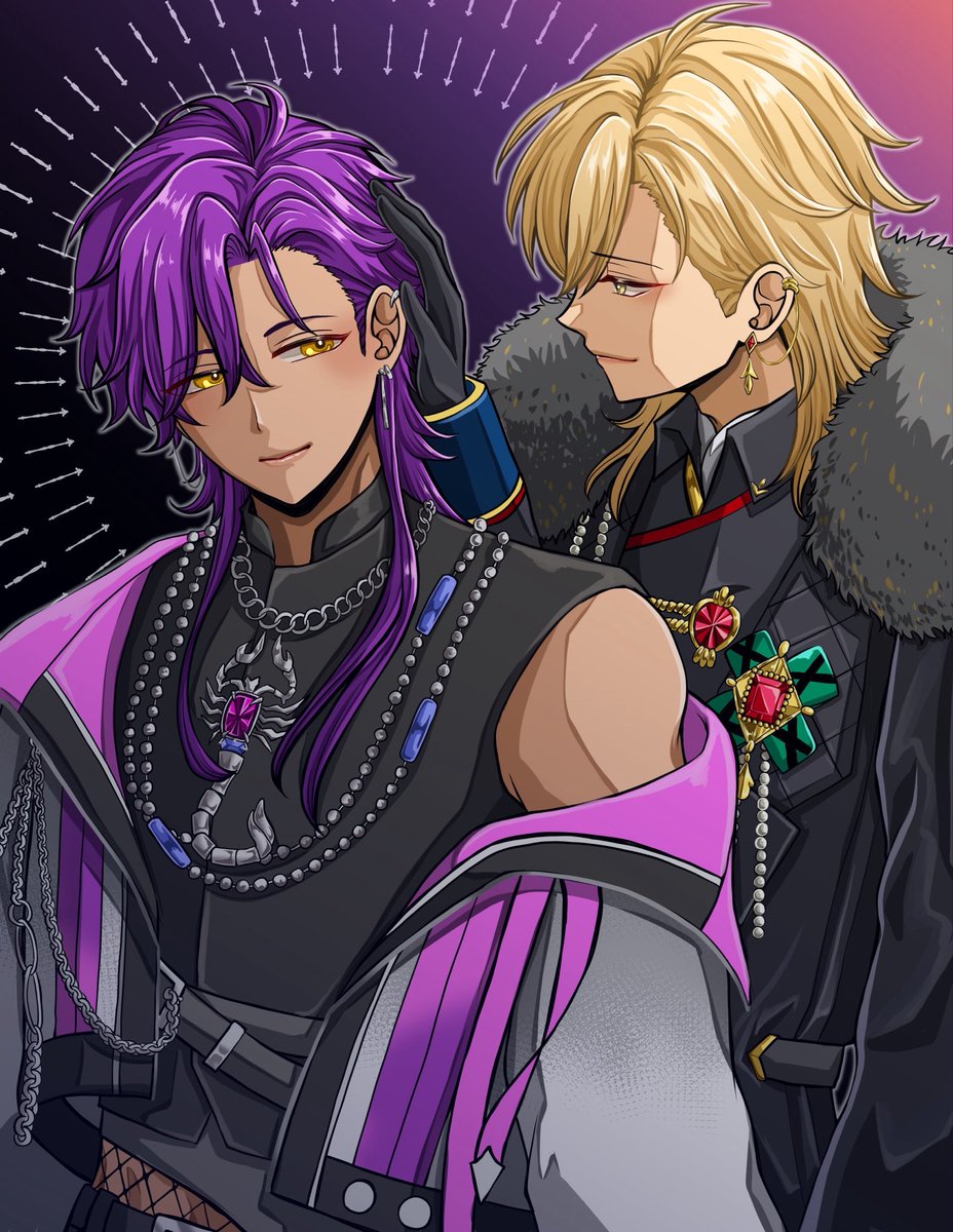 acco_enst's tweet photo. この髪型の二人も描いてみたかったの…良いよね…😌 https://t.co/N03mhKgeGL