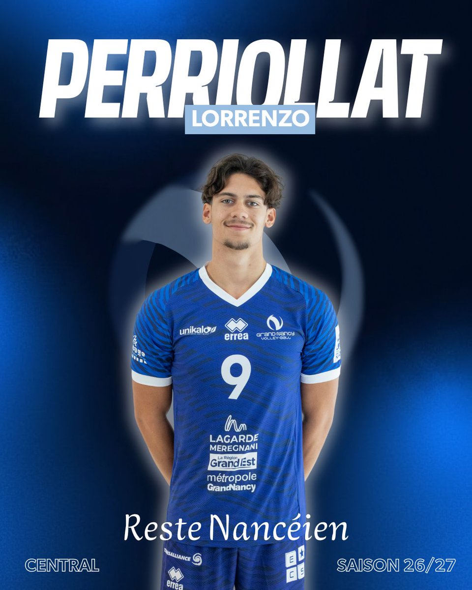 GNVB_'s tweet photo. 𝐃𝐀𝐍𝐒 𝐋𝐀 𝐂𝐎𝐍𝐓𝐈𝐍𝐔𝐈𝐓𝐄́ 𝐃𝐔 𝐏𝐑𝐎𝐉𝐄𝐓 💙

Lorrenzo PERRIOLLAT sera toujours Nancéien la saison prochaine 🤝🏻

Joueur du Centre de Formation, il poursuivra son apprentissage au GNVB et continuera de s’entraîner avec le groupe professionnel.

On continue ensemble 💙 https://t.co/YGxncqVatu