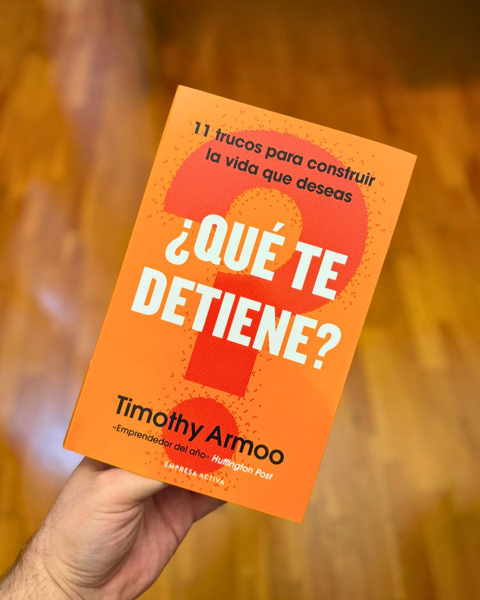 Empresa_Activa's tweet photo. Hoy te recomendamos «¿Qué te detiene?» de @TimArmoo…🚀

Un manual práctico que te enseña las claves para superar el miedo, vencer la inseguridad y descubrir los hábitos que conducen a resultados extraordinarios.🔥 https://t.co/TC6pOfeTPH