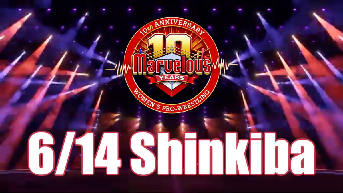 info_marvelous's tweet photo. 🔥開催まであと4日🔥

◆6月14日(日)
◆新木場1stRING
◆開場11:30/開始12:00

RS席8500円
（配信URL付き 1週間視聴可）
A席6500円
B席4500円
チャレンジ席5500円
※A、B席、中学生以下無料
※A、B席、高校生・大学生半額

《観戦チケット》
https://t.co/morEIsZ7VW

《配信チケット》
https://t.co/7QZOChL8om

 #マーベラスプロレス