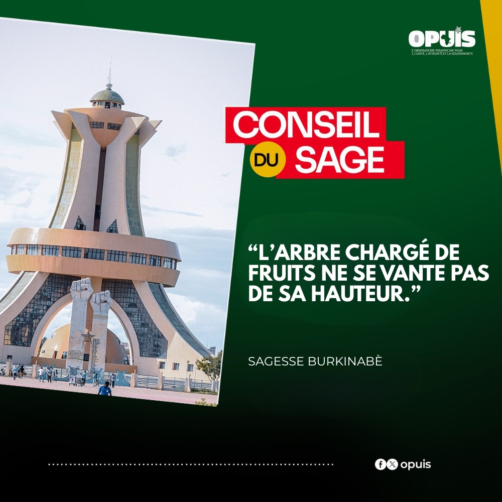 opuis0's tweet photo. Conseil du sage : « L’arbre chargé de fruits ne se vante pas de sa hauteur. » - Sagesse burkinabè

Cette sagesse du pays des hommes intègres nous rappelle que la véritable grandeur s’accompagne de modestie. 

Plus une personne possède de connaissances, de pouvoir ou de richesses, plus elle doit faire preuve d’humilité et de respect envers les autres.