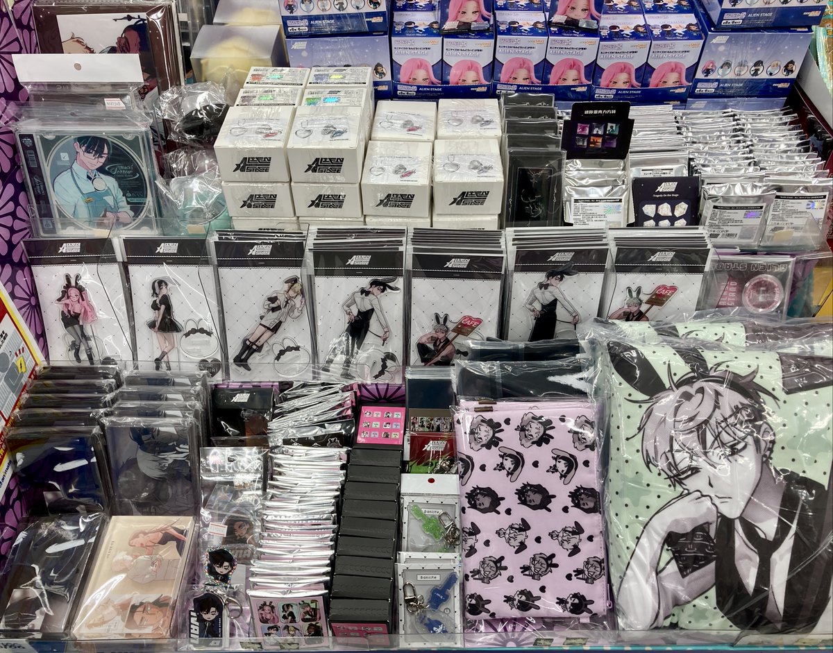 グッズ入荷情報】 『「ALIEN STAGE」バニステシリーズ グッズ各種