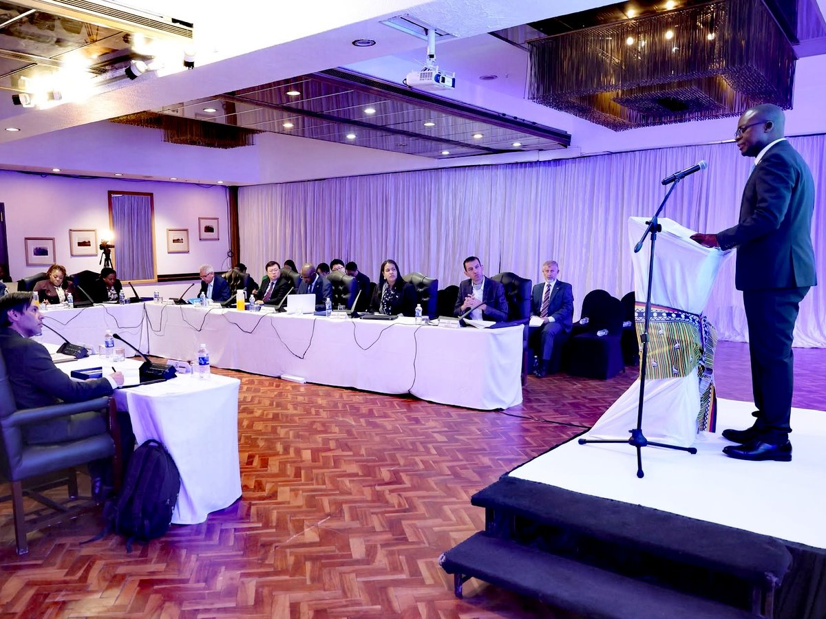 China_Amb_Zim's tweet photo. It was a privilege to attend the 4th Meeting of National Coordinators of the Group of Friends in Defense of the Charter of the United Nations, held in Harare on 8–9 June 2026, alongside representatives from Zimbabwe, Russia and other group members.

Commending @MoFA_ZW for hosting this valuable gathering, I extended congratulations once again on 🇿🇼 recent election as a non-permanent member of the UN Security Council for the 2027–2028 term. 

I reaffirmed China's commitment to working with all fellow members to strengthen the Group’s solidarity, cohesion, visibility, and influence, uphold the authority of the UN Charter, and safeguard the common interests of the Global South. 🤝

The meeting reaffirms that the Charter of the United Nations is the cornerstone of the contemporary international order and that all its principles must be respected. It stresses full respect for the sovereign equality of all States, the prohibition of the threat or use of force, and the peaceful settlement of disputes through political and diplomatic means. It also calls for the immediate and unconditional removal of illegal and unwarranted unilateral coercive measures imposed on group members, as well as redoubled efforts toward the strengthening of an inclusive, transparent, and effective multilateral system. 🌍