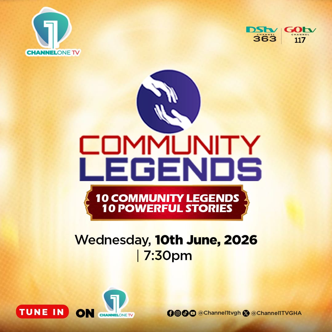 Channel1TVGHA's tweet photo. Our 10 Channel One Community Legends have been revealed, now it's time to hear their inspiring stories.
Tune in from tonight at 7:30 PM, and discover how their impact, dedication, and service set them apart. ππΎ
Only on Channel One TV
#ChannelOneTV #CommunityLegends #ChannelOneCommunityLegends #2026Cohort