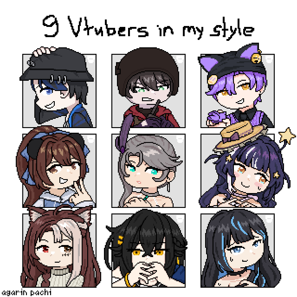 agarpac's tweet photo. terima kasih banyak yg telah datang. akhirny 9 #vtuberid my style udh selesai~

good to be back menggambar. moga dgn ini bikin ak lbh pede lagi untuk buka komis (masih butuh belajar cara anatomi 😭)
kalo banyak yg suka mungkin ak balik gambar ginian lg 👉👈 https://t.co/4JxyAQlKQX