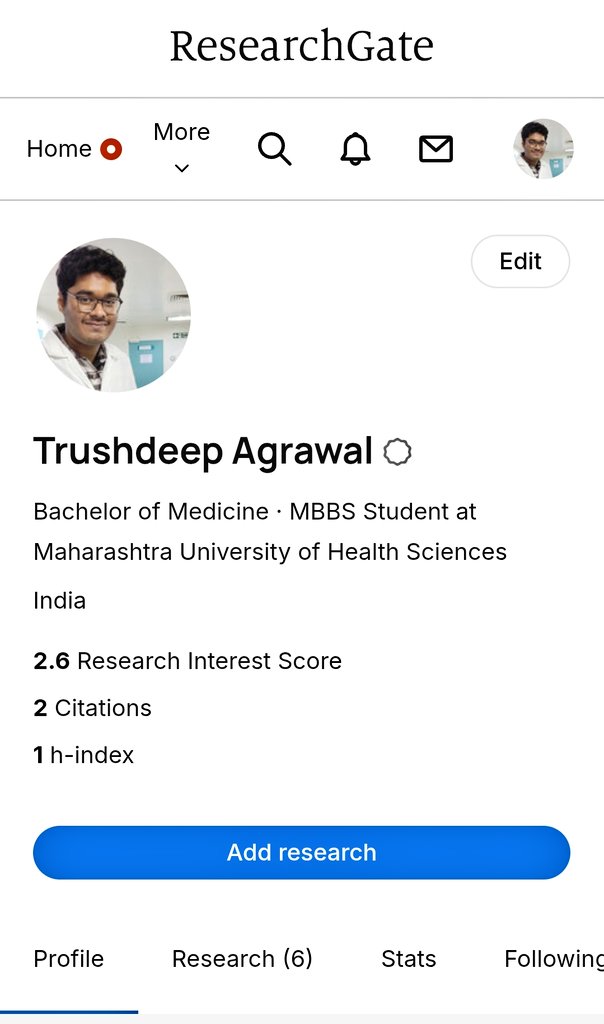 AgrawalTrush's tweet photo. Profile online @ResearchGate 

https://t.co/jRaRhZfGyX https://t.co/dnrgqRwZS1