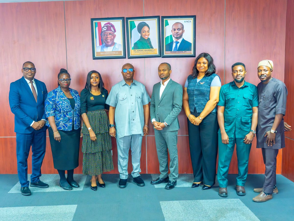 Volatunji1's tweet photo. I had the pleasure of leading a delegation from the Nigeria Data Protection Commission (NDPC) on a courtesy visit to the Managing Director of the Nigeria Commodity Exchange (NCX), Mr Anthony Atuche.

In my remarks, I expressed my appreciation for the warm reception and highlighted the strategic role of the NCX in driving Nigeria’s economic growth. As commodity exchanges increasingly rely on personal data to facilitate transactions and build market confidence, robust data protection has become indispensable for fostering trust, attracting investment, and safeguarding organisations against evolving cyber threats.

Investors across the globe are more confident in jurisdictions where personal data is adequately protected: this aligns with the vision of President Bola Ahmed Tinubu, GCFR to create a seamless and investor-friendly business environment in Nigeria.

During our discussions, I emphasised the importance of compliance with the Nigeria Data Protection Act (NDPA), 2023, and provided guidance on practical steps towards achieving compliance. To support the NCX on this journey, the NDPC offered free induction training and Virtual Privacy Academy (VPA) vouchers for members of staff to deepen their understanding of data protection and privacy best practices.

I was encouraged by Mr Atuche’s commitment to strengthening data protection within the NCX. He noted that the Exchange is a data-driven organisation that handles sensitive personal information, including BVN, NIN, and CAC-related data, as part of its operations and ongoing innovation efforts. His commitment to investing in staff capacity and embedding privacy across the exchange ecosystem is commendable.

As a significant outcome of the visit, the NDPC and NCX have established a joint working group to develop actionable plans that will strengthen data protection compliance and enhance trust within Nigeria’s commodity exchange ecosystem.