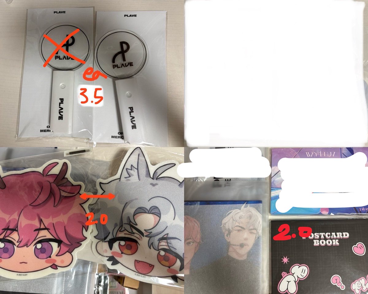 vndnsell's tweet photo. 플레이브 예준 노아 밤비 은호 하민 양도 판매

임시 응원봉
애니플러스 마우스패드
애플 애니플러스 메뉴 슬로건+편지 4.5
삼왜 엽서북 미개봉

플레이브 콘서트 특전 빅포카 각0.7

플레이브 기다릴게 육여름 미공포 포카 양도

w4l 웨포럽 hmv 일본 미공포 포카 일괄 20.0 https://t.co/wAsIbXE4wV
