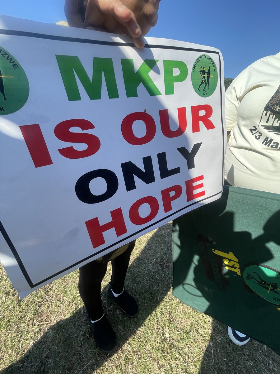 Logic_Malinga's tweet photo. The MK Party says today’s march against the eThekwini Municipality is aimed at highlighting worsening service delivery failures, deteriorating infrastructure, ongoing water and electricity problems and proposed double digit tariff hikes affecting residents across Durban. https://t.co/b3MzHJVlcz