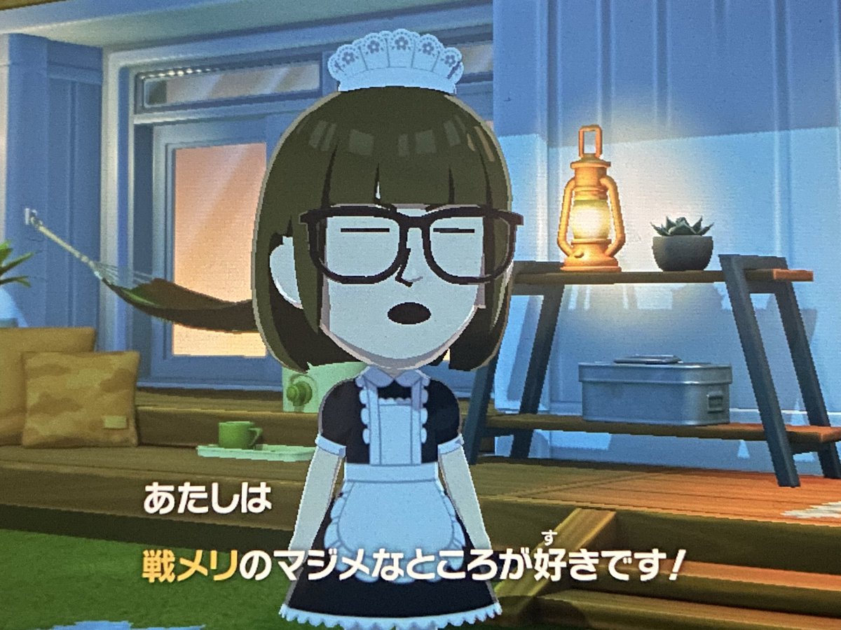 Elnasupe's tweet photo. @etpanw_ 私の島に住んでいる薄宮さんです……！
本当はセーラー服を着てもらいたいのですがまだ入手出来ておらず……🥲 https://t.co/r40Aa1sGJV
