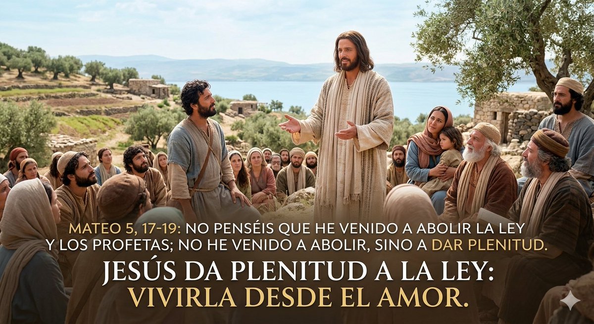 santomcp's tweet photo. El testimonio vale más que las palabras. ​En pocas palabras, Jesús nos invita a no buscar atajos morales. La verdadera grandeza no está en el éxito externo, sino en la fidelidad interna y diaria a los valores del Reino: el amor, la justicia, la misericordia y la verdad. https://t.co/9dVWIJKD2s