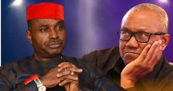 instablog9ja's tweet photo. “Ask for help if you need money to campaign” — Kenneth Okonkwo mocks Peter Obi over N5bn suit https://t.co/vasayz8XAL