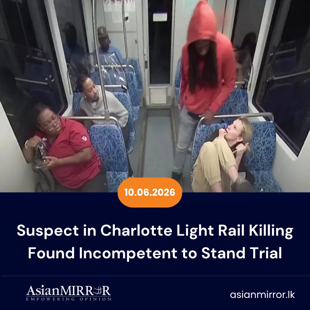 AsianMirror's tweet photo. Suspect in Charlotte Light Rail Killing Found Incompetent to Stand Trial
D: https://t.co/RrU1ncQui6 https://t.co/qVHBeLFGwZ