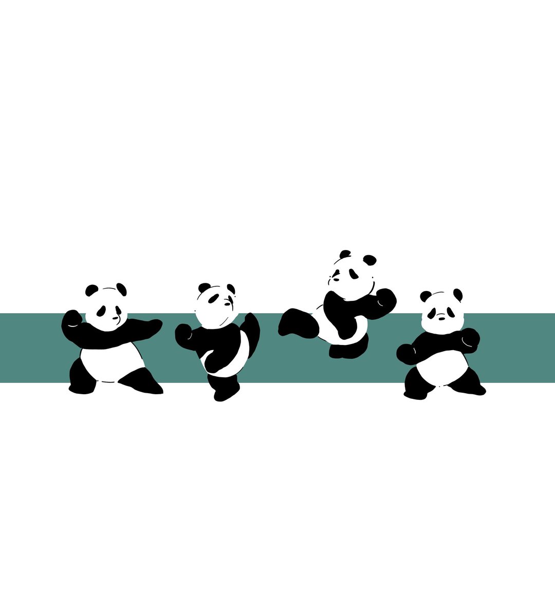 yunsuke31's tweet photo. カンフーが得意なぱんだ🐼 https://t.co/0kyH1eHQ8S