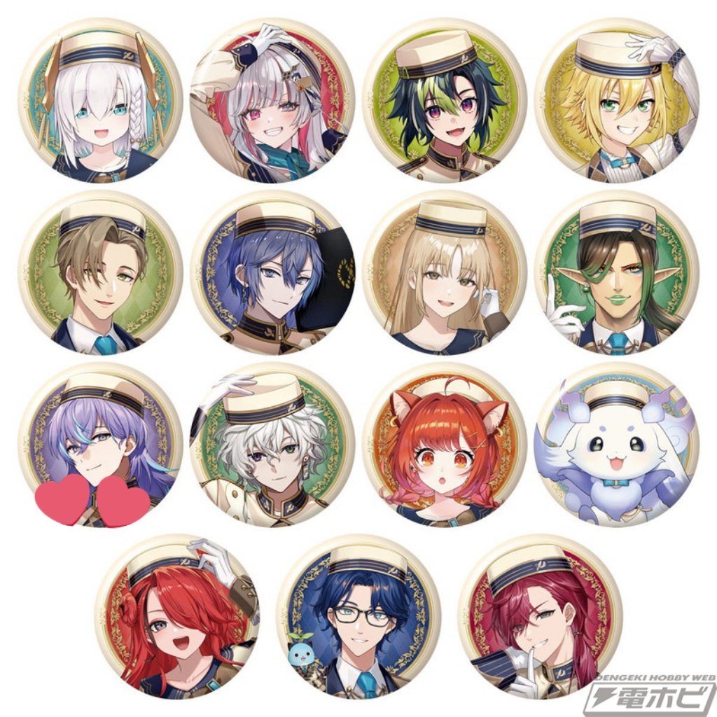Semi_sunset's tweet photo. にじさんじ 缶バッジ ビスケット 交換

譲　画像1枚目
求　画像2枚目💕︎︎ or 異種木示申礻ス

郵送交換希望
検索からもお気軽にお声かけください https://t.co/m5TD9mUN2y
